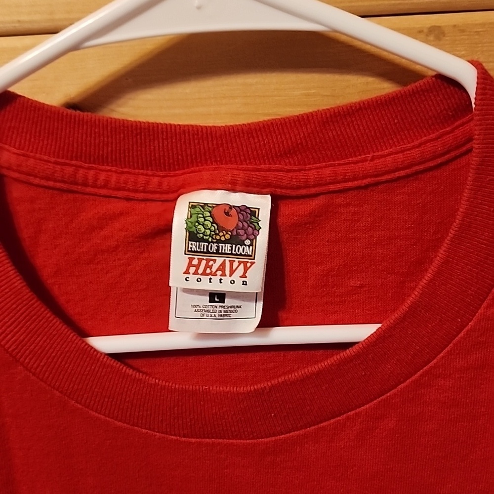 Vintage A Tuna Christmas T-Shirt Size Large 100% Cotton - Picture 3 of 6